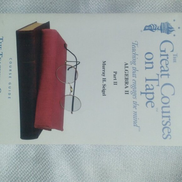 Vintage Algebra II Part II tapes 3 & 4 VHS SuperStar Teachers Plus Course Guide - Picture 2 of 2